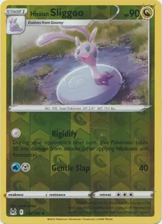 Hisuian Sliggoo, catalogue front