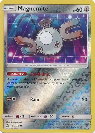 Magnemite, catalogue front