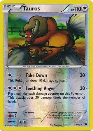 Tauros, catalogue front