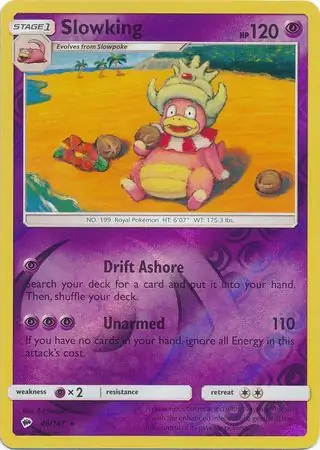 Slowking, catalogue front