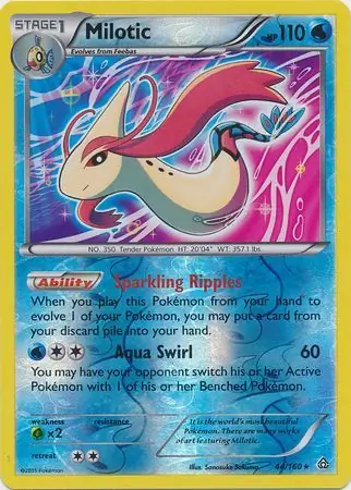 Milotic, catalogue front