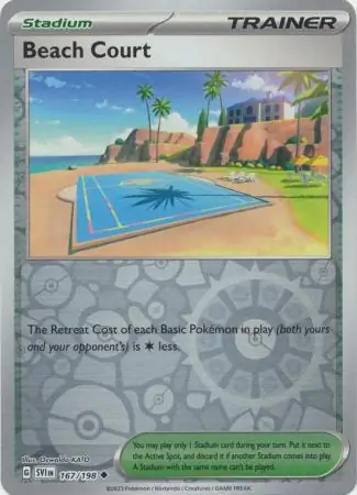 Beach Court, catalogue front