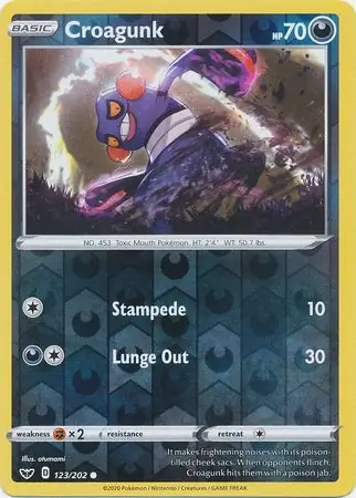 Croagunk, catalogue front