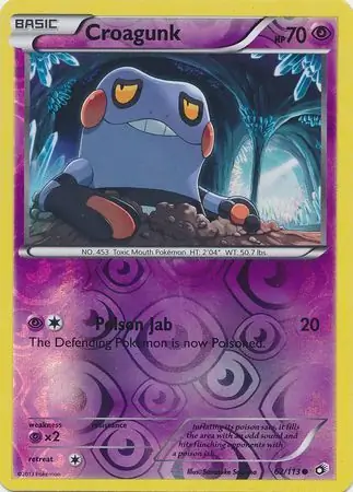 Croagunk, catalogue front