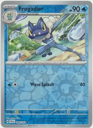 Frogadier, catalogue front