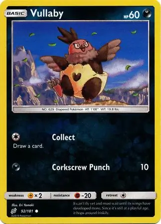 Vullaby, catalogue front