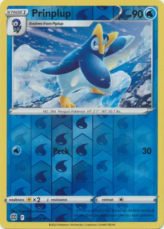 Prinplup, catalogue front