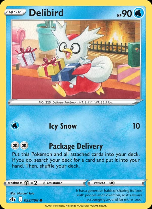 Delibird, catalogue front