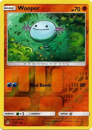 Wooper, catalogue front