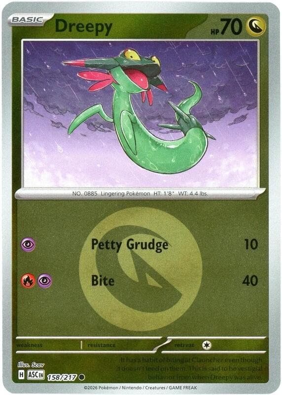 Dreepy, catalogue front