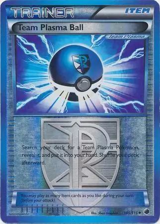 Team Plasma Ball, catalogue front