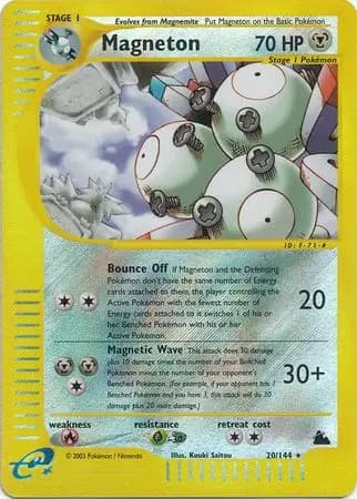 Magneton, catalogue front