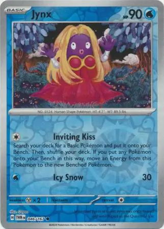Jynx, catalogue front