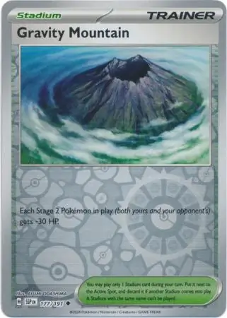 Gravity Mountain, catalogue front