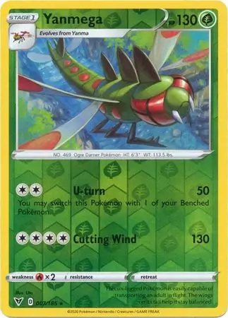 Yanmega, catalogue front