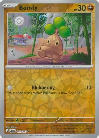 Bonsly, catalogue front