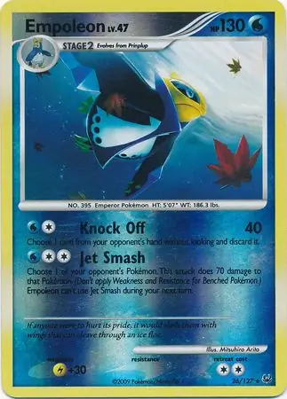 Empoleon, catalogue front
