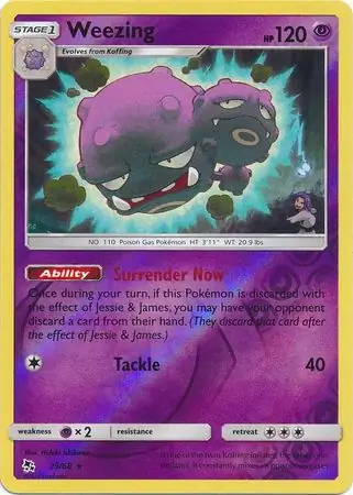 Weezing, catalogue front
