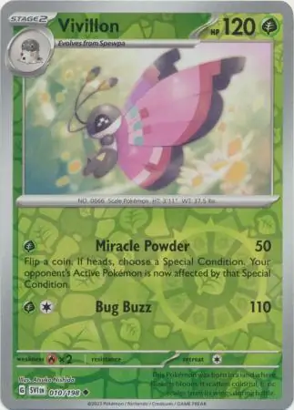 Vivillon, catalogue front