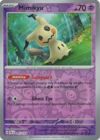 Mimikyu, catalogue front