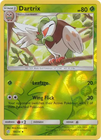 Dartrix, catalogue front