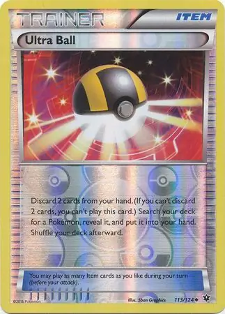 Ultra Ball, catalogue front