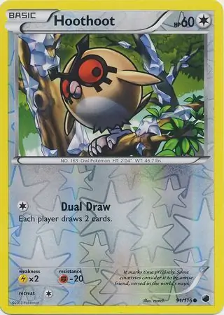 Hoothoot, catalogue front