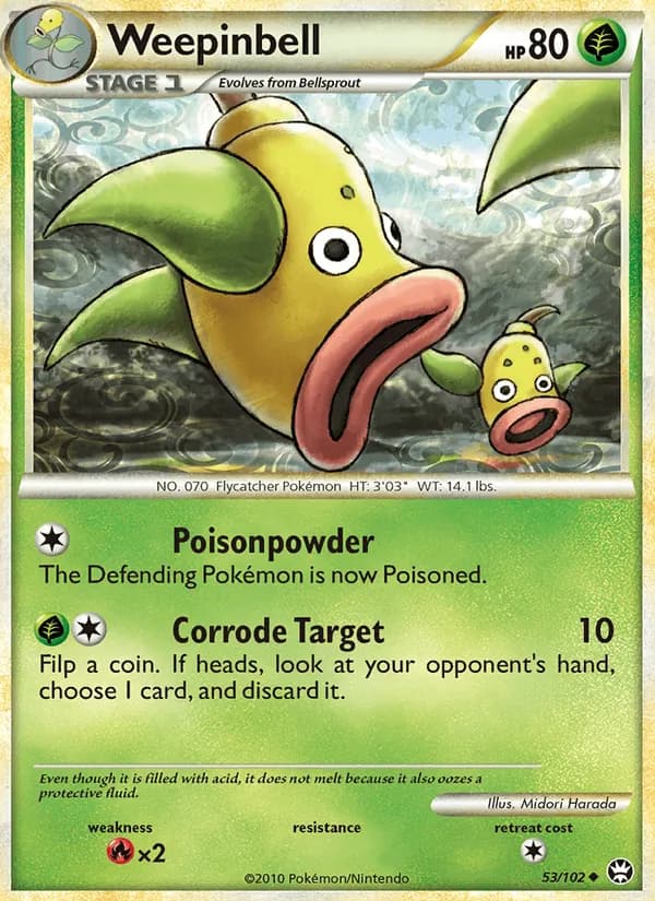 Weepinbell, catalogue front