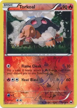 Torkoal, catalogue front