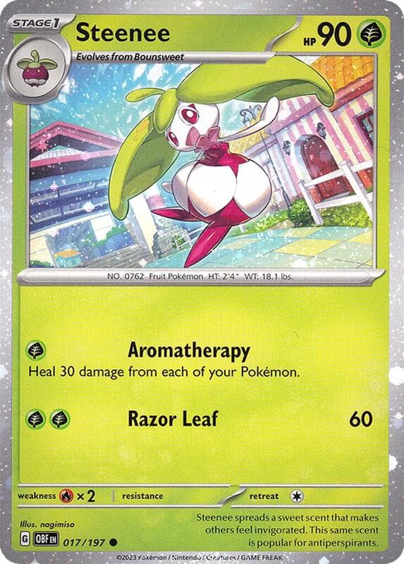 Steenee, catalogue front