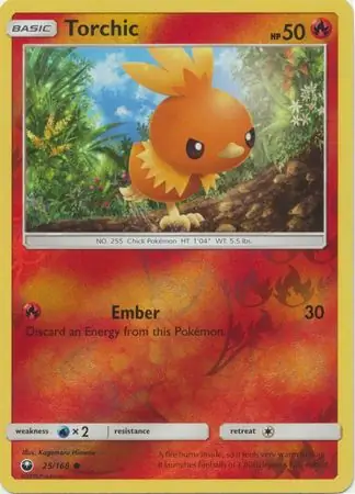 Torchic, catalogue front
