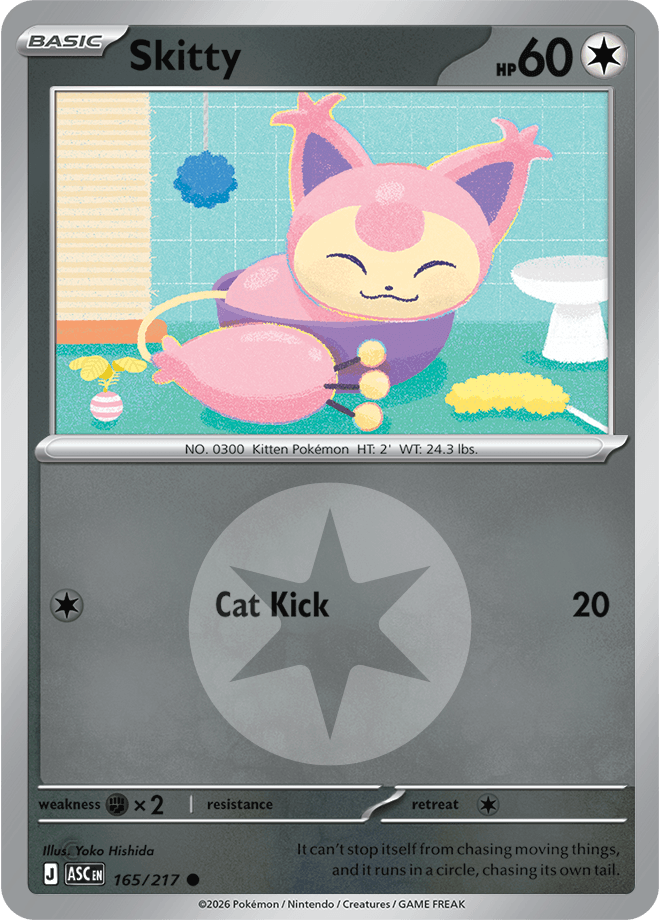 Skitty, catalogue front