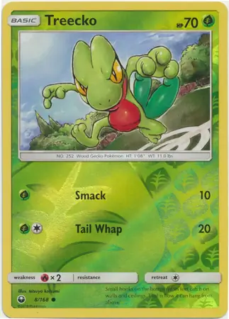 Treecko, catalogue front