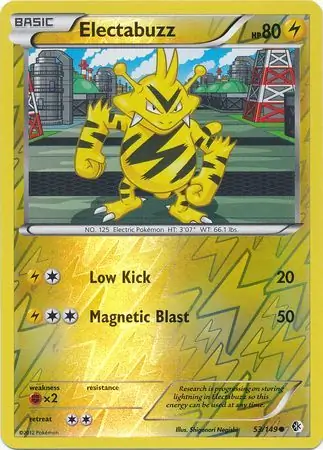 Electabuzz, catalogue front