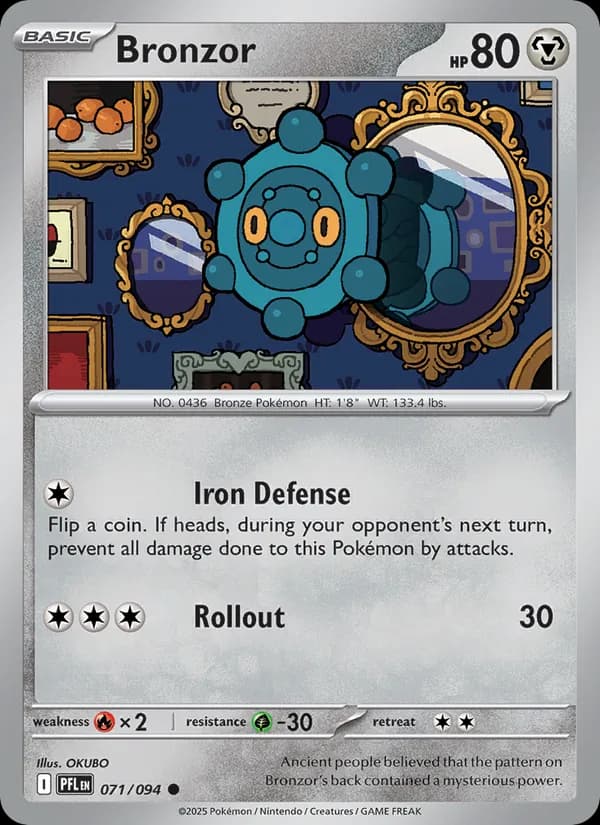 Bronzor, catalogue front