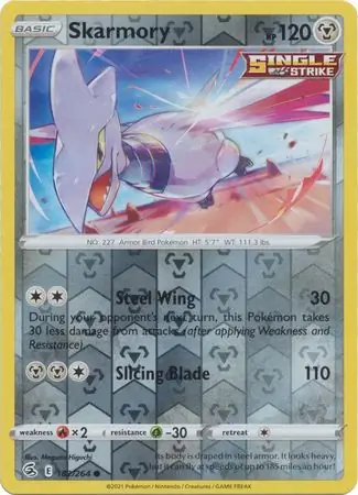 Skarmory, catalogue front