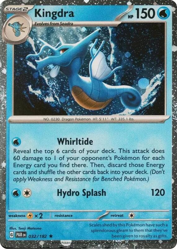 Kingdra, catalogue front