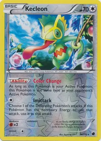 Kecleon, catalogue front