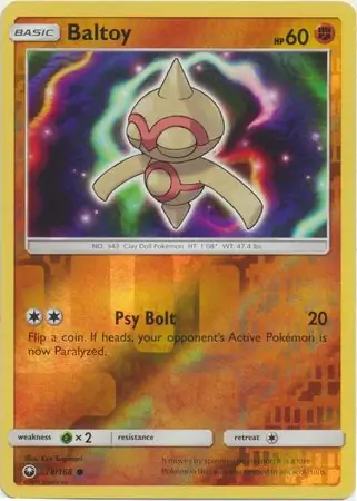 Baltoy, catalogue front