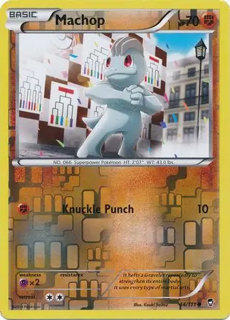 Machop, catalogue front