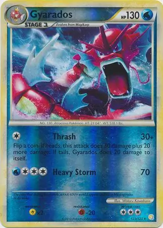 Gyarados, catalogue front