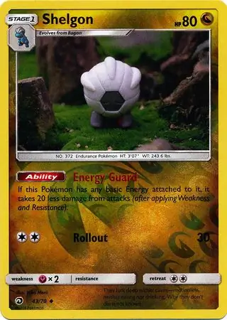 Shelgon, catalogue front
