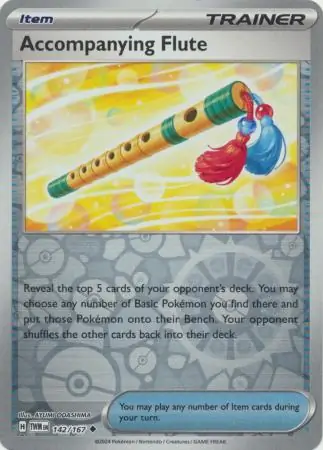 Accompanying Flute, catalogue front