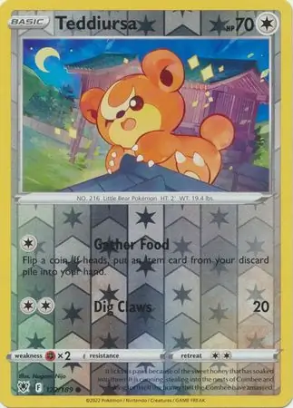Teddiursa, catalogue front