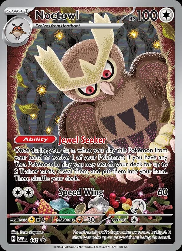 Noctowl, catalogue front