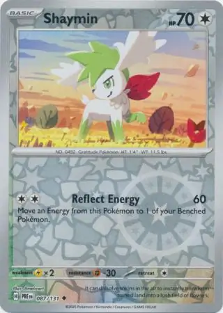 Shaymin, catalogue front