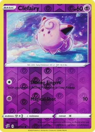Clefairy, catalogue front