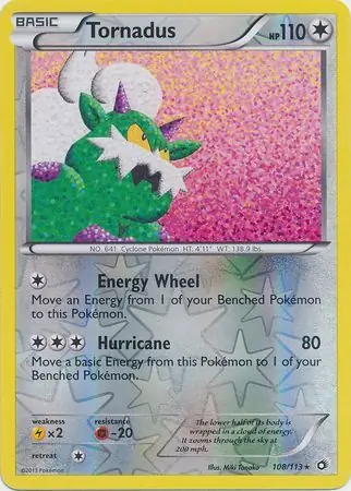 Tornadus, catalogue front