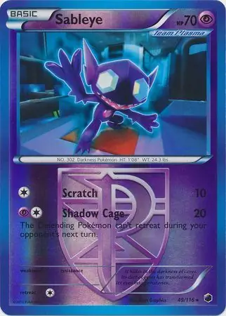 Sableye, catalogue front