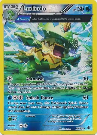 Ludicolo, catalogue front